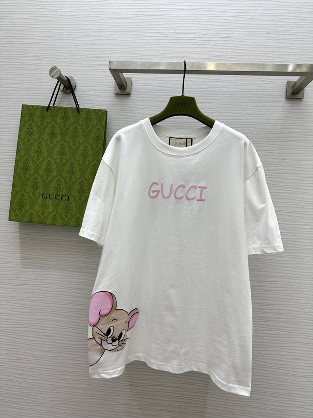 Gucc2Ss俏皮jerryt恤 俏皮可爱 Ω 高品质定制 现货首发size：S M L