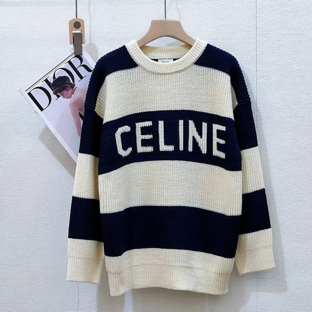 Celine#2024S秋冬新款套头 Sml 纯棉